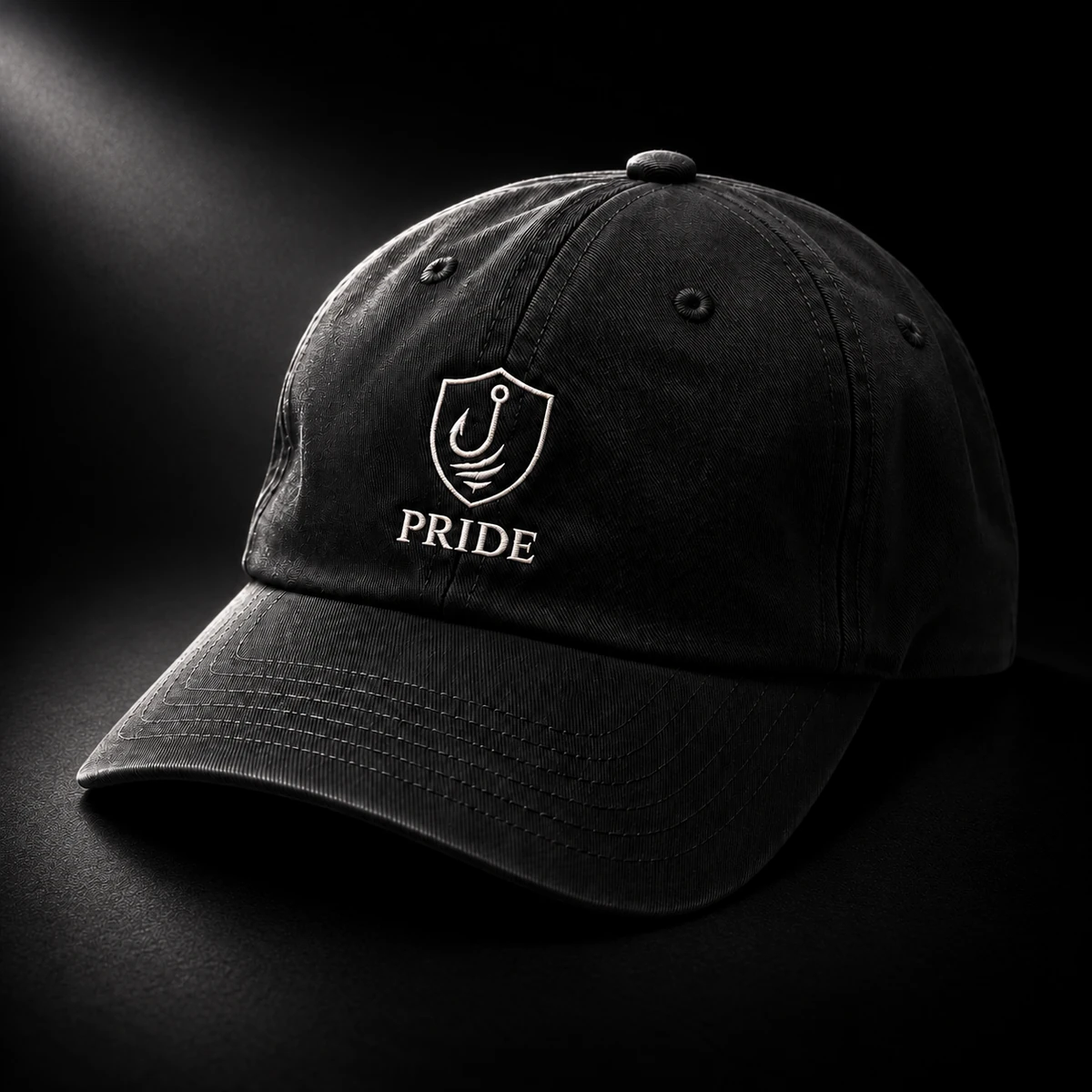 ブラックのPRIDEキャップ